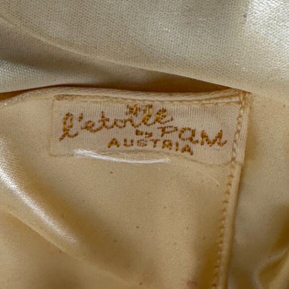 L'Etoile by Pam Vintage Evening Bag Rhinestone Purse Austrian Crystals 50's rare - Picture 5 of 10